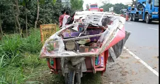 দিনাজপুরের প্রাইভেটকারের ধাক্কায় একজন নিহত
